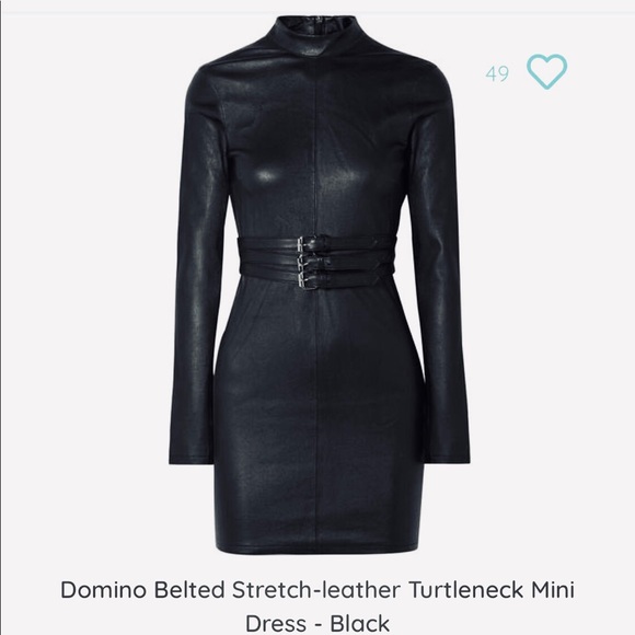 RtA | Dresses | Rta Domino Belted Stretchleather Turtleneck Dress | Poshmark RtA | Dresses | Rta Domino Belted Stretchleather Turtleneck Dress | Poshmark